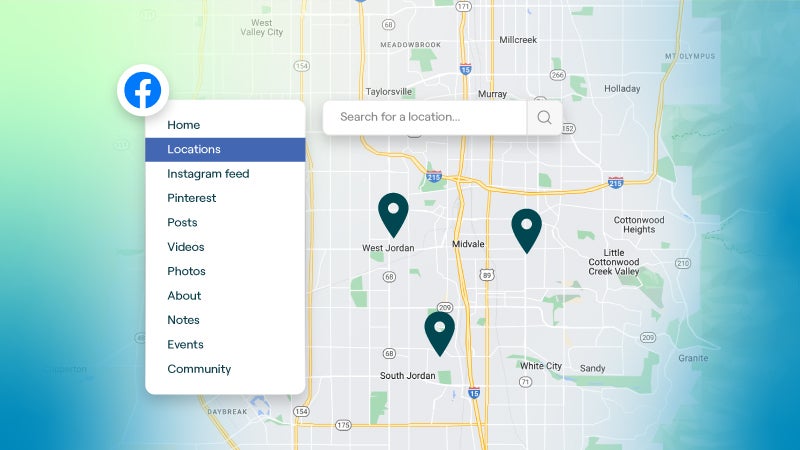Adding Locations in Facebook