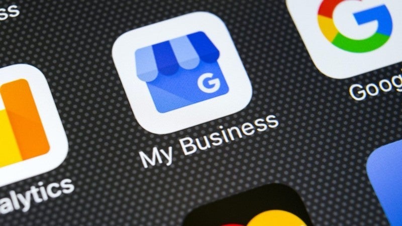 Google my business listings icon.