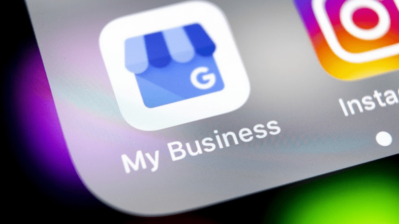 Google my business icon.