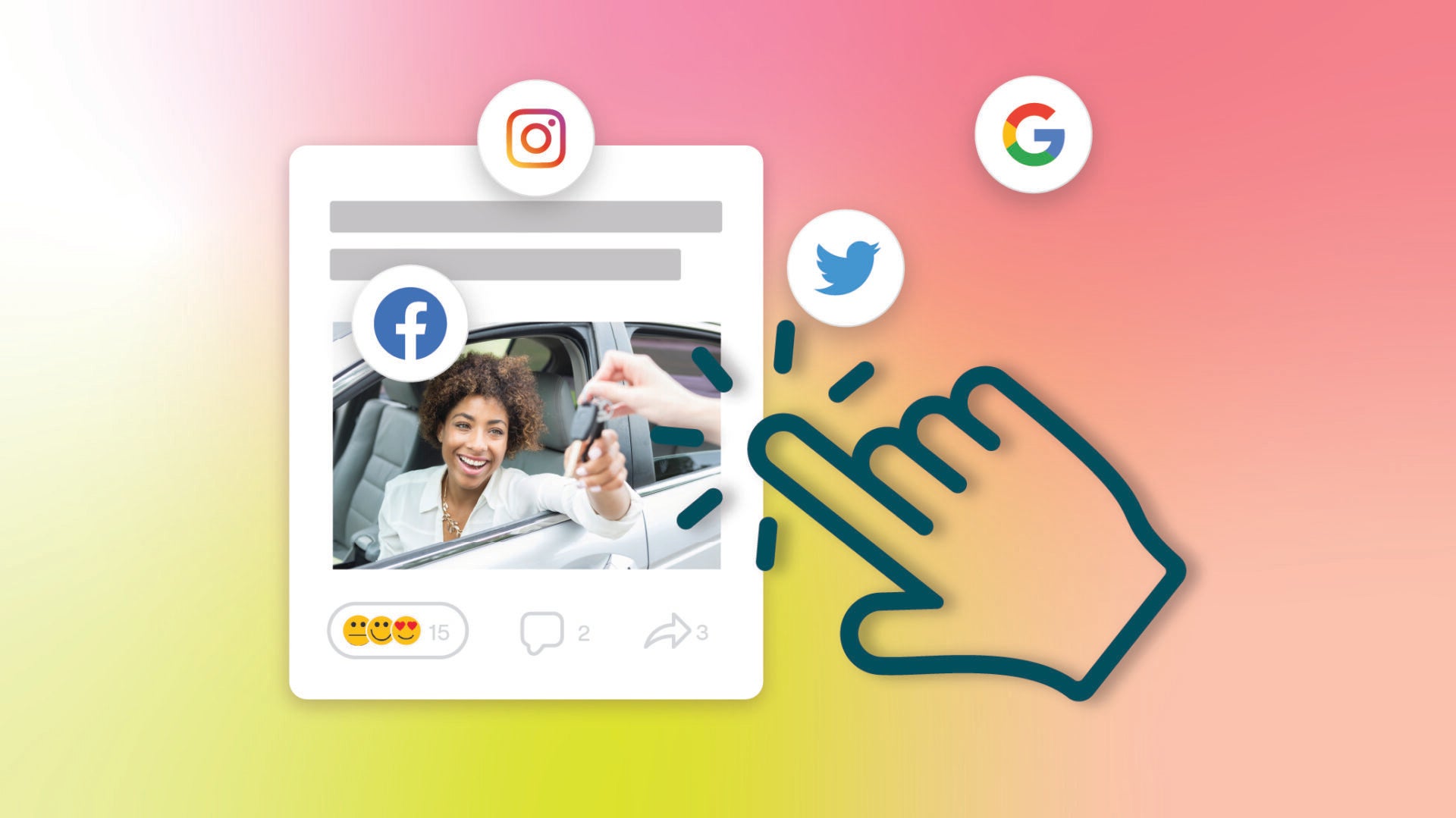 auto dealer social media content
