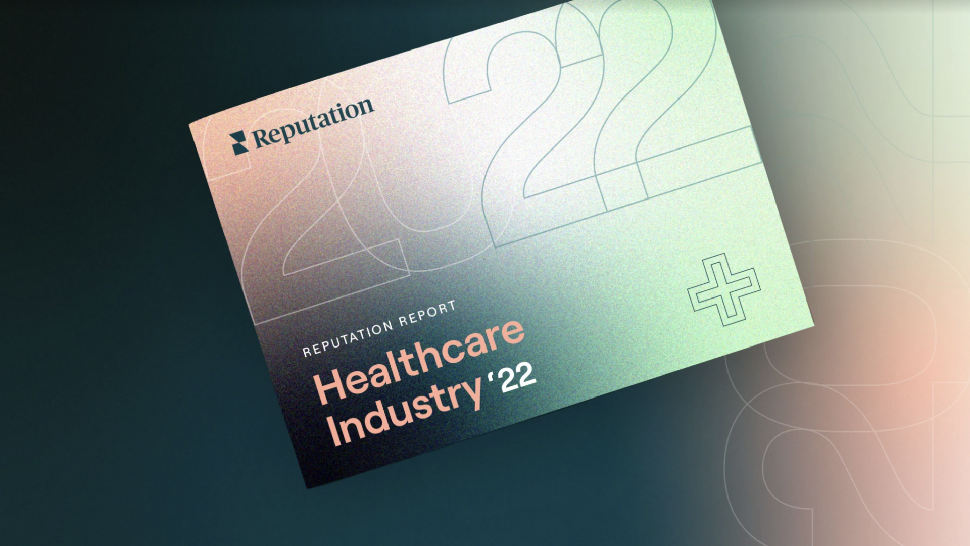 healthcare reputation report 2022 cover